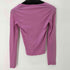 イッセイミヤケ ISSEY MIYAKE Vネック L/Sナイロンカットソー レディース JPN:M