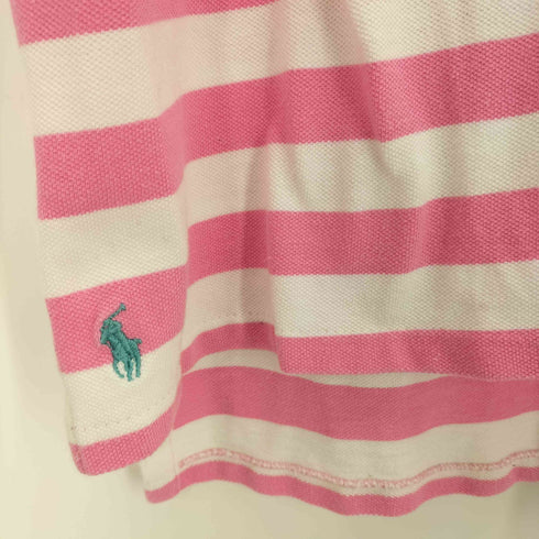 ポロバイラルフローレン Polo by RALPH LAUREN USA製 The Big Shirt ボーダーポロシャツ メンズ JPN:M