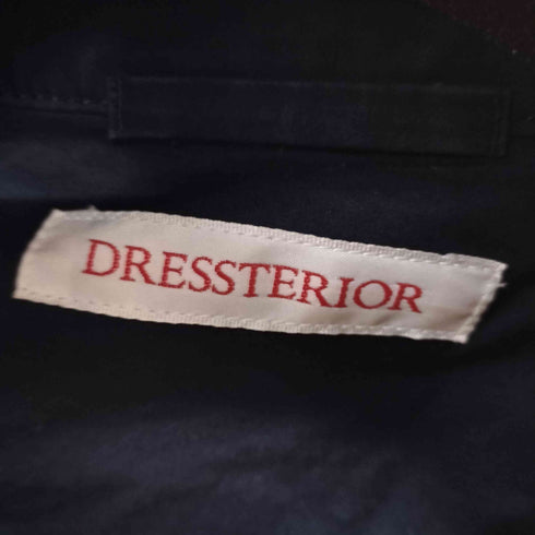 ドレステリア DRESSTERIOR 比翼ジップアップブルゾン スイングトップ サイドジップ レディース