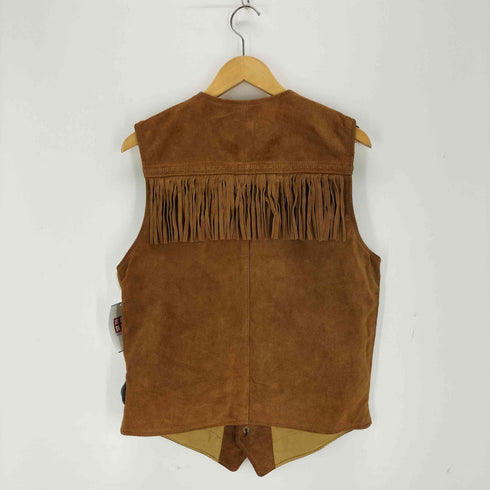 ショット Schott WESTERN USA製 フリンジスウェードベスト メンズ JPN:M