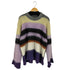 マークジェイコブス MARC JACOBS THE BRUSHED STRIPED SWEATER レディース import:L