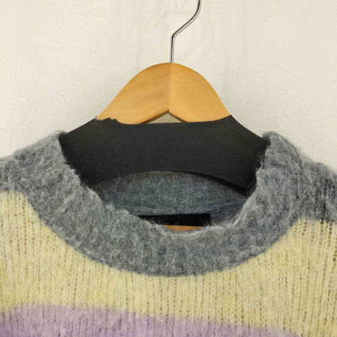マークジェイコブス MARC JACOBS THE BRUSHED STRIPED SWEATER レディース import:L