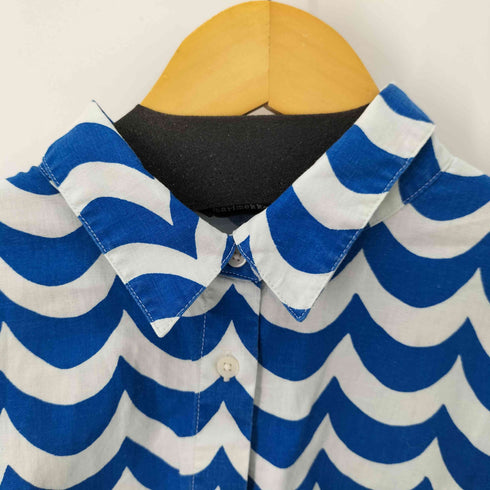 マリメッコ marimekko リネンシャツワンピース レディース JPN:L