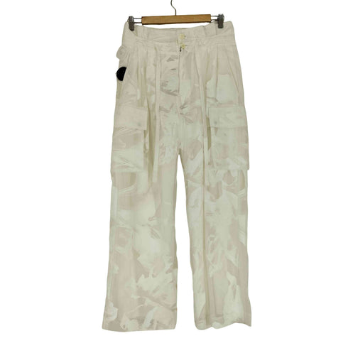 ターク TAAKK TRANSPARENT FLOWER CARGO PANTS メンズ JPN:2