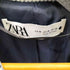ザラ ZARA 千鳥格子ダブルブレストテーラードジャケット レディース US M