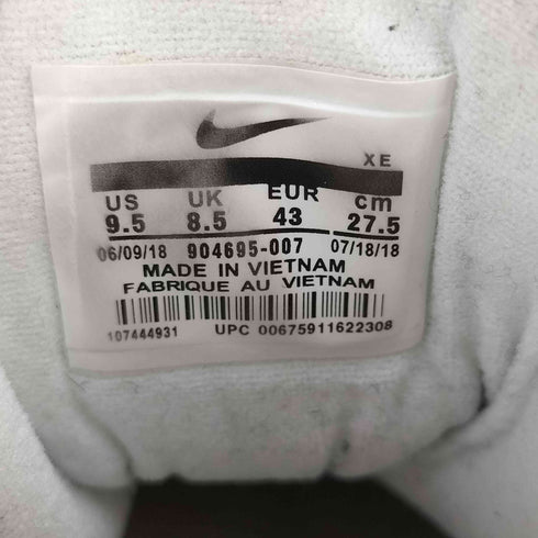 ナイキ NIKE More Uptempo Triple White ローカットスニーカー メンズ JPN:27.5