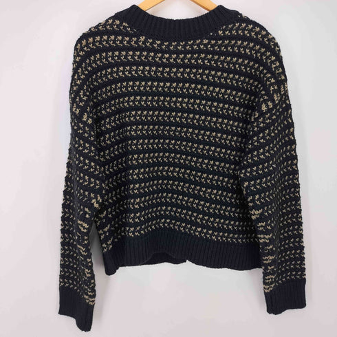 ユナイテッドアローズ UNITED ARROWS 総柄 アクリル カーディガン レディース