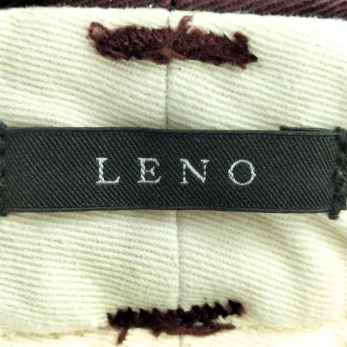 レノ LENO WIDE CHINO TROUSERS ワイドチノトラウザーズ レディース 26inch