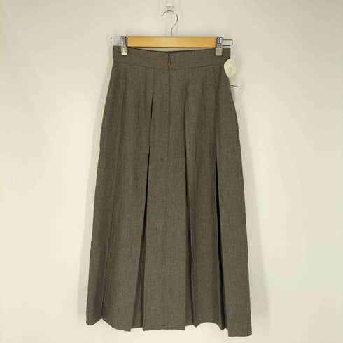 フィグロンドン fig London wool mood boxpleats SK ウールムード ボックスプリーツ ロングスカート レディース FREE