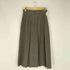 フィグロンドン fig London wool mood boxpleats SK ウールムード ボックスプリーツ ロングスカート レディース FREE