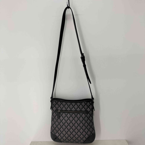パトリックコックス PATRICK COX レザーパイピング 総柄ショルダーバッグ レディース