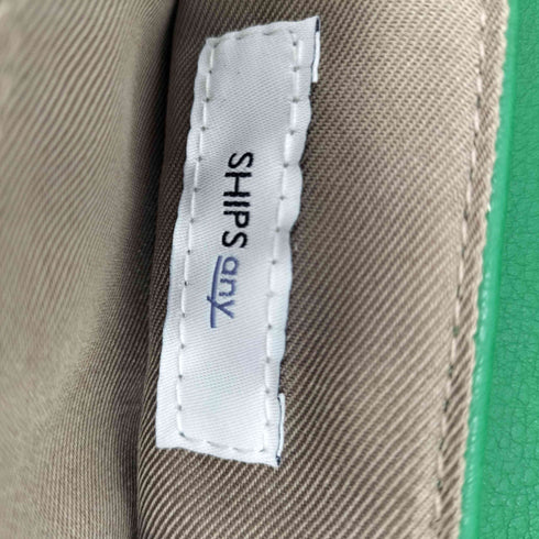 シップスエニィ SHIPS any レザーライク ワイドショルダーポシェット ターンロック レディース ONE SIZE
