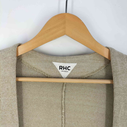 アールエイチシーロンハーマン RHC Ron Herman 前開き コットンニット ロングカーディガン レディース import:XS