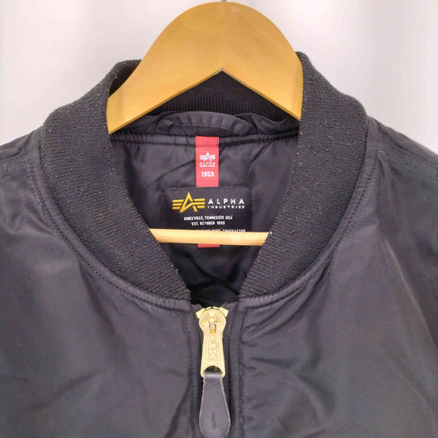 アルファインダストリーズ ALPHA INDUSTRIES MA-1 NATUS フライトジャケット メンズ JPN:M