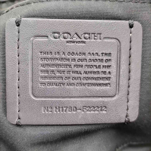 コーチ COACH ロゴプレート チェーン レザー ワンショルダーバッグ レディース