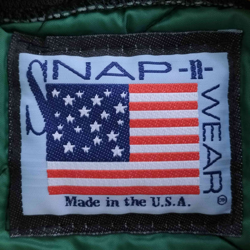 スナップンウェア SNAP N WEAR USA製 QUILTED JACKET キルティングジャケット キルトジャケット メンズ
