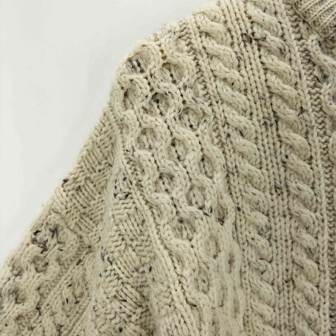 アランクラフト aran crafts 90S アランニット フィッシャーマンニット メンズ JPN:XL