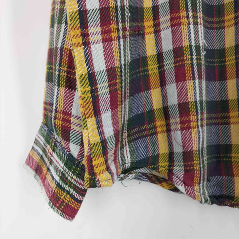 ビッグマックジェイシーペニー BIG MAC JCPenney 70S 単色タグ チェック柄 ネルシャツ メンズ JPN:XL