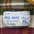 ビッグマックジェイシーペニー BIG MAC JCPenney 70S 単色タグ チェック柄 ネルシャツ メンズ JPN:XL