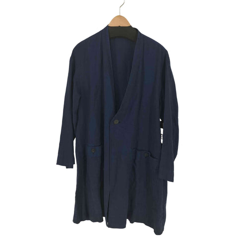 イッセイミヤケメン ISSEY MIYAKE MEN 琉球染めロングシャツ ガウン メンズ JPN:1