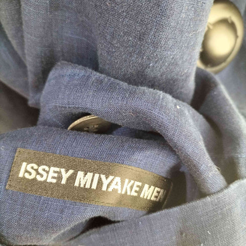 イッセイミヤケメン ISSEY MIYAKE MEN 琉球染めロングシャツ ガウン メンズ JPN:1