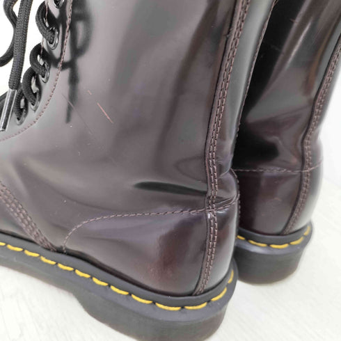 ドクターマーチン Dr.Martens 1460 8ホールブーツ ダークレッド ダークボルドー レディース UK:4