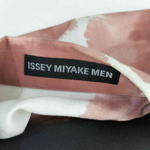 イッセイミヤケメン ISSEY MIYAKE MEN タイダイ オープンカラーシャツ メンズ JPN:2