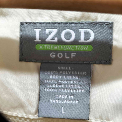 IZOD GOLF ナイロンVネックピステ メンズ import:L