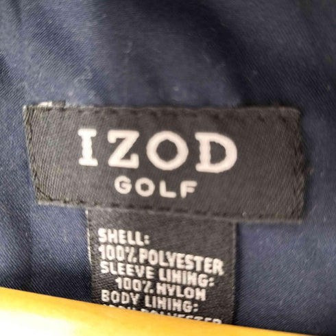 IZOD GOLF ナイロンVネックピステ メンズ import:L