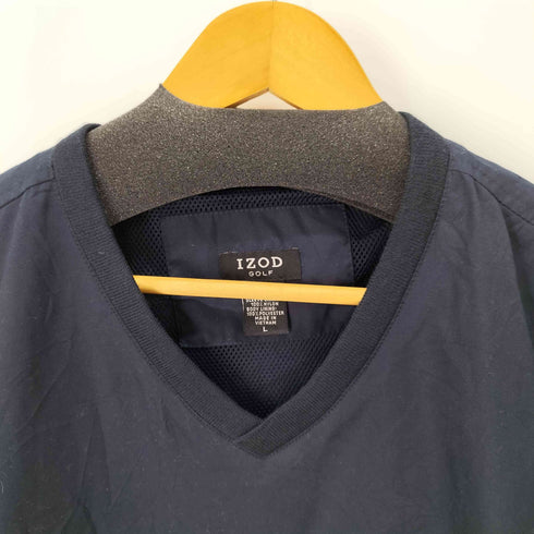 IZOD GOLF ナイロンVネックピステ メンズ import:L