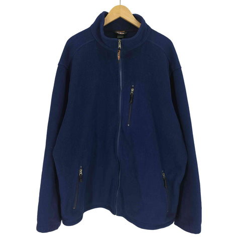 エルエルビーン L.L.Bean 90S 山タグ 裾ドローコード フリースジャケット メンズ 2XL