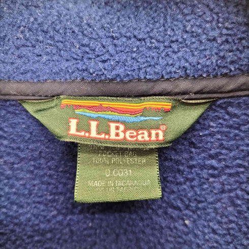 エルエルビーン L.L.Bean 90S 山タグ 裾ドローコード フリースジャケット メンズ 2XL