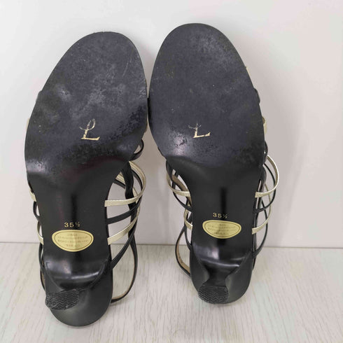 イヴサンローラン Yves Saint Laurent メニーベルトヒールサンダル レディース 35 1/2