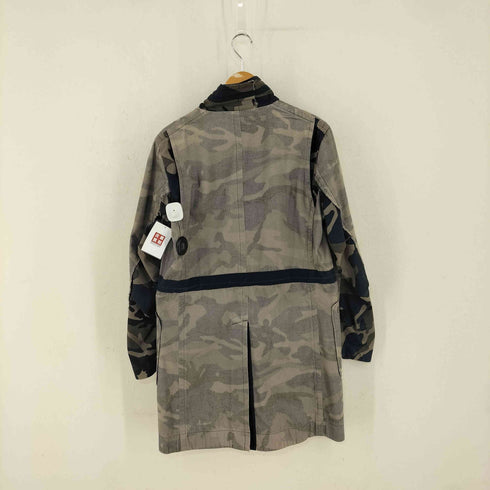 サカイ Sacai インサイドアウト ミリタリー カモフラ モッズ コート メンズ JPN:1