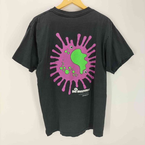 90S 93年© プリントクルーネックTシャツ 裾袖シングル メンズ JPN:L