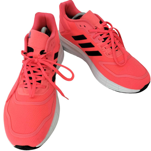 アディダス adidas DURAMO 10 LIGHTMOTION デュラモ ネオンオレンジ ローカットスニーカー メンズ JPN:28