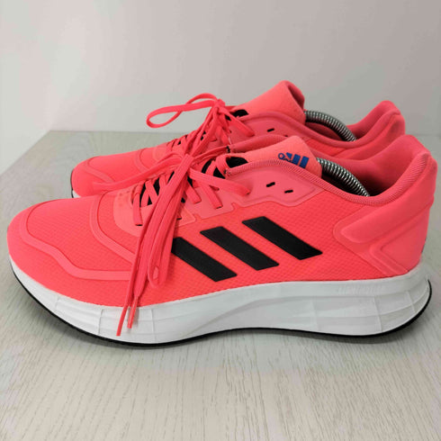 アディダス adidas DURAMO 10 LIGHTMOTION デュラモ ネオンオレンジ ローカットスニーカー メンズ JPN:28