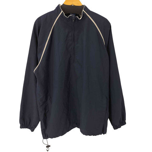 SMITH&TWEED}ハーフジッププルオーバー 斜めライン メンズ import:L