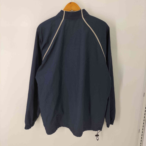 SMITH&TWEED}ハーフジッププルオーバー 斜めライン メンズ import:L