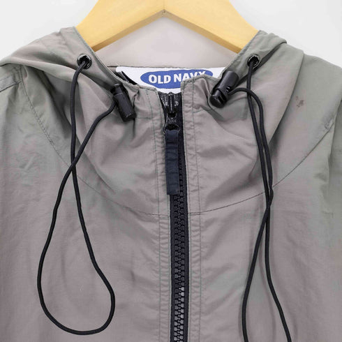 オールドネイビー OLD NAVY 90S ナイロン ハーフジップ マウンテンパーカー テック メンズ JPN:XL