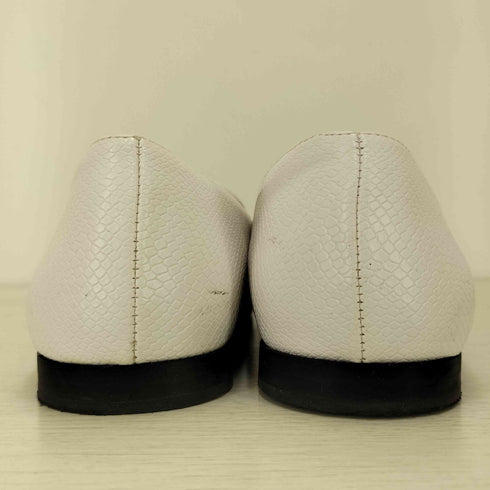 ザラ ZARA フェイクレザー タッセルローファー レディース JPN:38