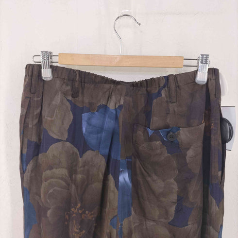 ドリスヴァンノッテン DRIES VAN NOTEN レーヨン フラワーパンツ メンズ JPN:46
