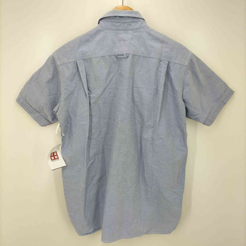 ビームス BEAMS ラウンドカラー S/S オックスシャツ メンズ import:L