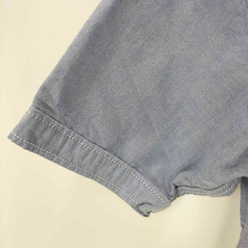 ビームス BEAMS ラウンドカラー S/S オックスシャツ メンズ import:L