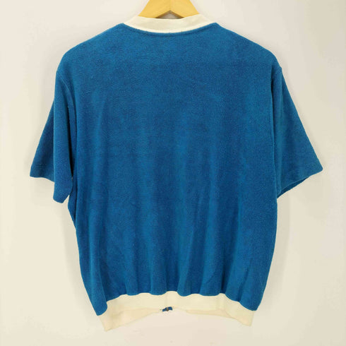 ジャンセン jantzen 70S USA製 ビーチシャツ パイル地 ジップアップシャツ メンズ JPN:M