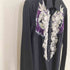 ドリスヴァンノッテン DRIES VAN NOTEN タイダイ フラワー エンブロイダリー シャツ メンズ JPN:48