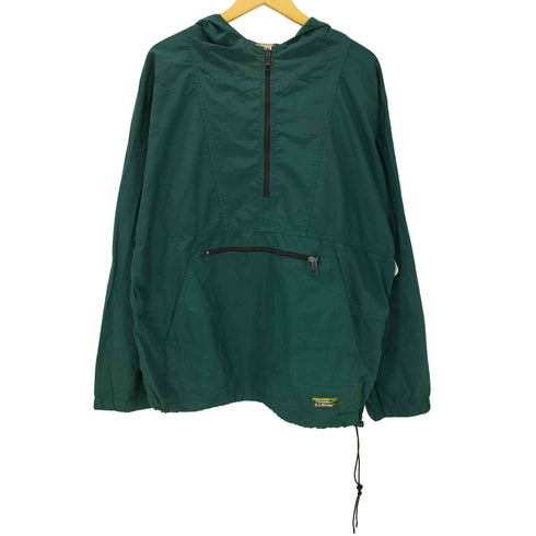 エルエルビーン L.L.Bean 80-90S 三角タグ ドローコード付き ナイロン ハーフジップ アノラック パーカー メンズ JPN:L