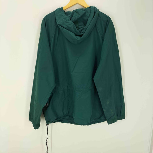 エルエルビーン L.L.Bean 80-90S 三角タグ ドローコード付き ナイロン ハーフジップ アノラック パーカー メンズ JPN:L