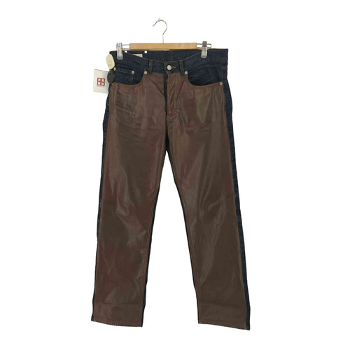 ドリスヴァンノッテン DRIES VAN NOTEN レザー切替 デニム メンズ 30