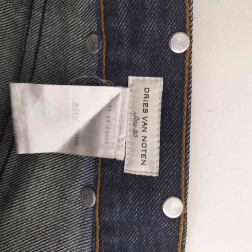 ドリスヴァンノッテン DRIES VAN NOTEN レザー切替 デニム メンズ 30